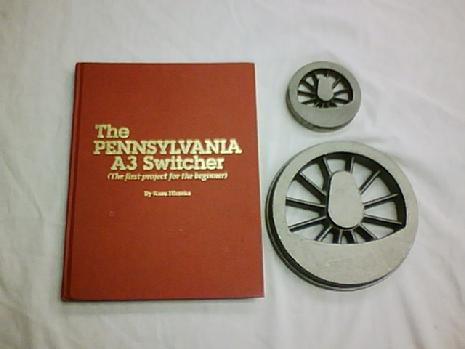 Kozo Hiraoka A-3 Pennsylvania Switcher drive wheel casting