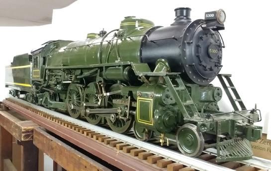 model steam locomotive